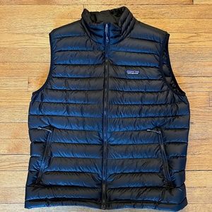Men’s Patagonia Micro Puff Vest - Large - Black